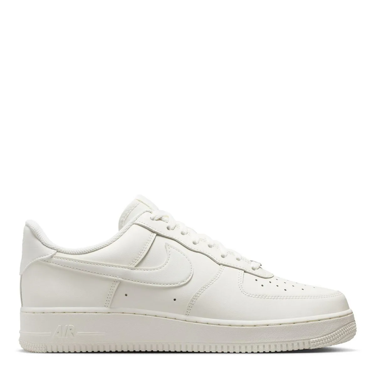 For Him Nike Mens Air Force 1 07 Shoes in Sail/Sail – Footwear