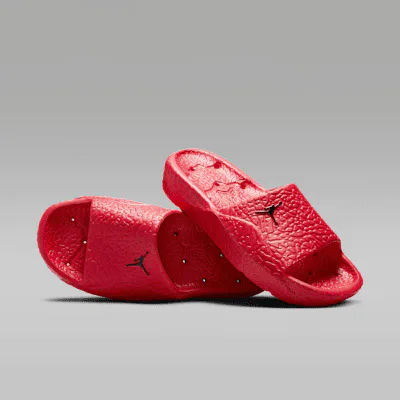 Jordan Franchise Shower Slides - Fire Red/Black