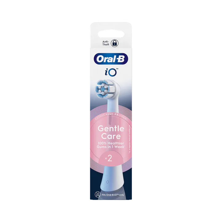 ORAL-B iO Series Gentle Care, Original Brush Heads, for Sensitive Gums, 2, additional product view 2