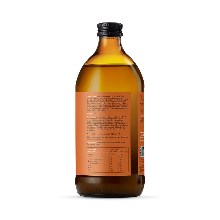 FUSHI WELLBEING Fushi Fresh-Pressed Turmeric Juice 500ml, additional product view 3
