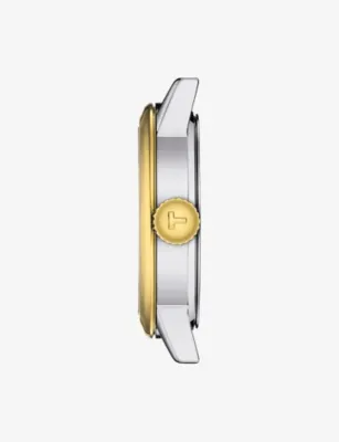 TISSOT T129.210.22.263.00 Classic Dream Lady Stainless-Steel and PVD-Coated Stainless-Steel Quartz Watch detail 3