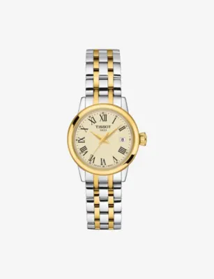 TISSOT T129.210.22.263.00 Classic Dream Lady Stainless-Steel and PVD-Coated Stainless-Steel Quartz Watch