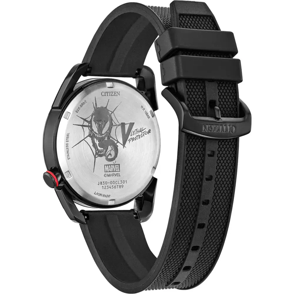 Citizen Marvel Venom 'Lethal Protector' Inspired Box Set 42mm Mens Watch detail 3