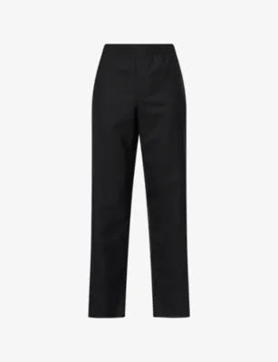 BURBERRY Trevor Straight-Leg Cotton Trousers