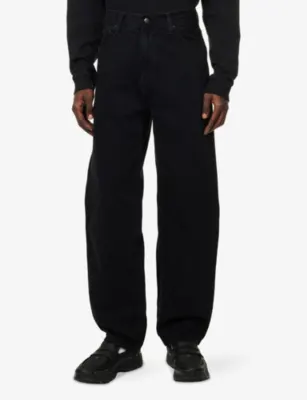 CARHARTT WIP Aaron Tapered-Leg Denim Jeans detail 3