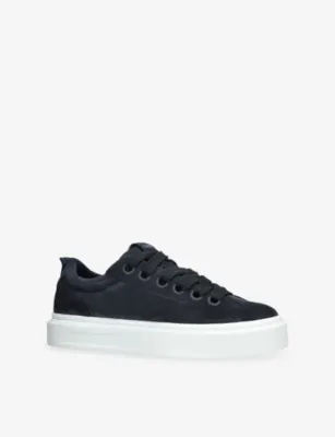 CLEENS Ace Suede Trainers - EUR 44 / 10 UK MEN in Navy, additional product view 3