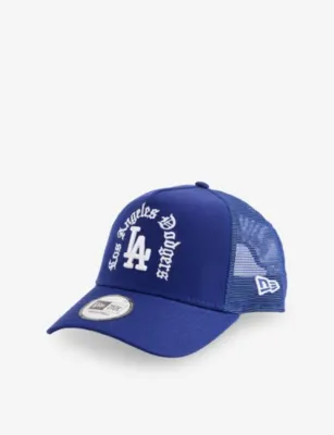 NEW ERA LA Dodgers Cotton and Mesh Trucker Cap