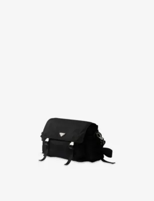PRADA Explore Re Nylon Woven Bag - BLACK detail 3
