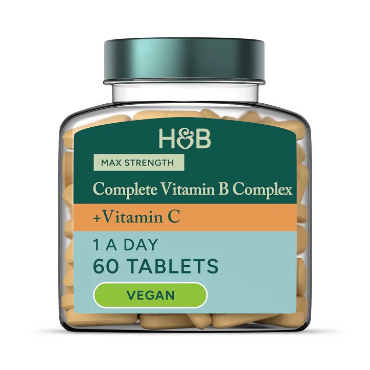 For Him Super Strength Complete Vit B Complex + Vitamin C 60 Tablets