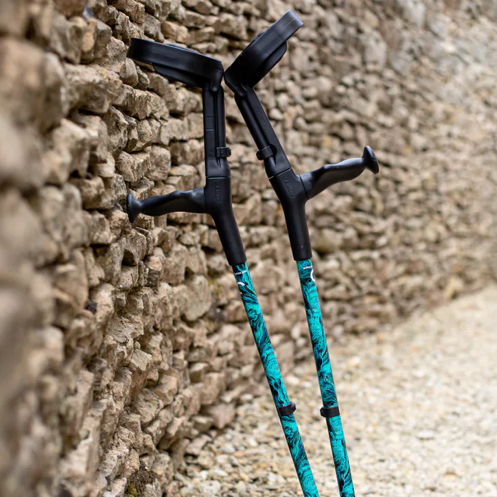 Cool Crutches Emerald Sky Crutches - Pair, additional product view 2