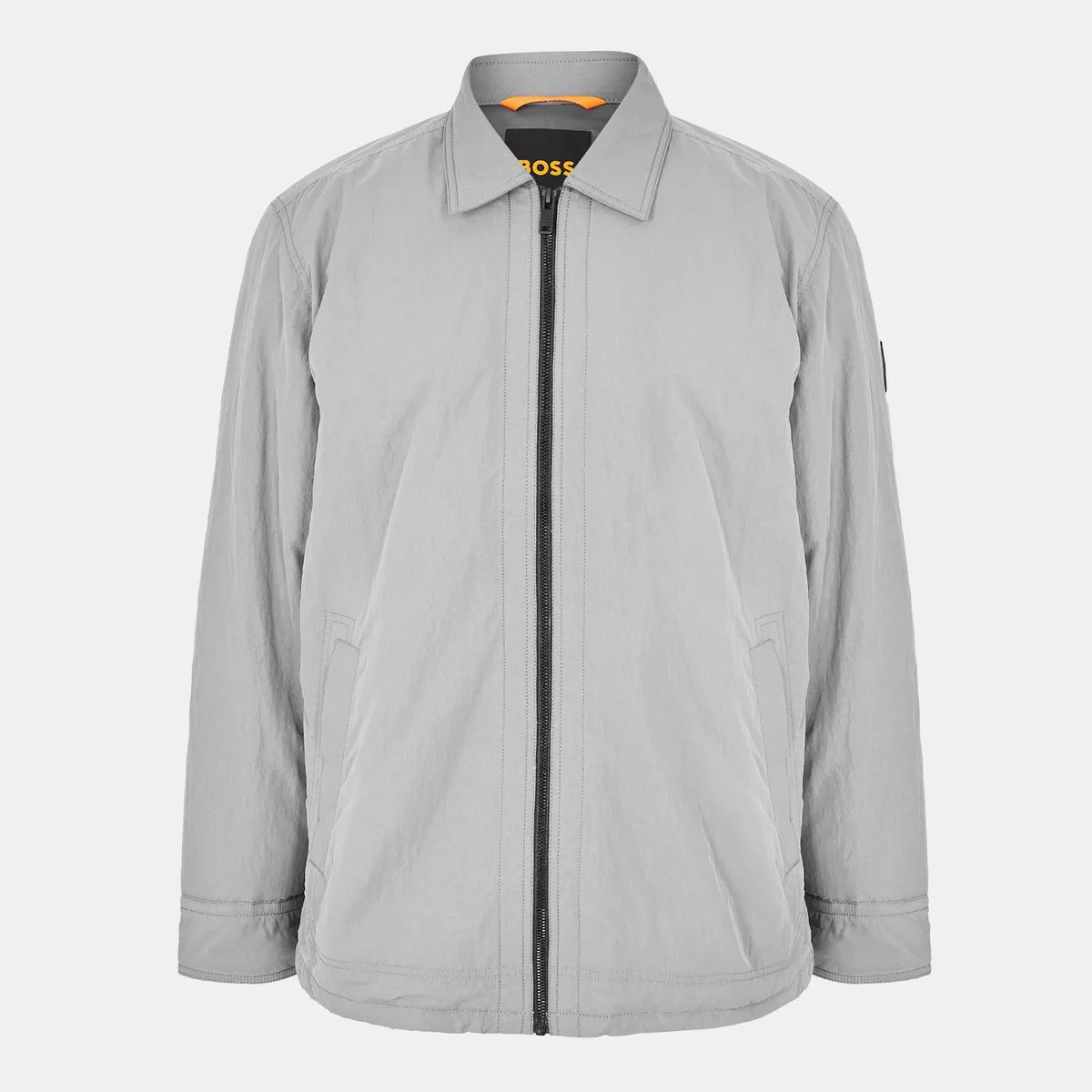 Boss Men's Leejay Orange Overshirt
