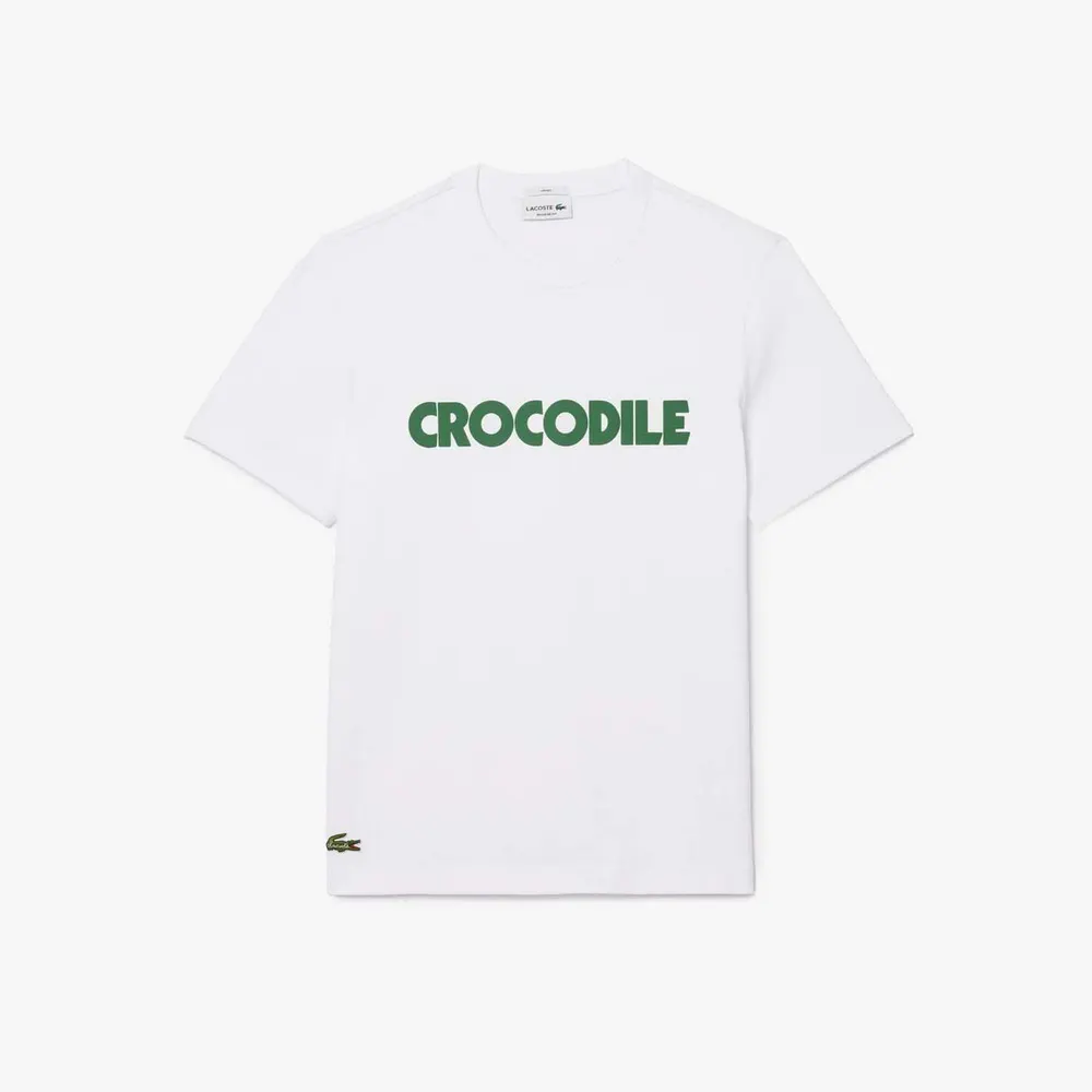 Lacoste Print Cotton T-Shirt
