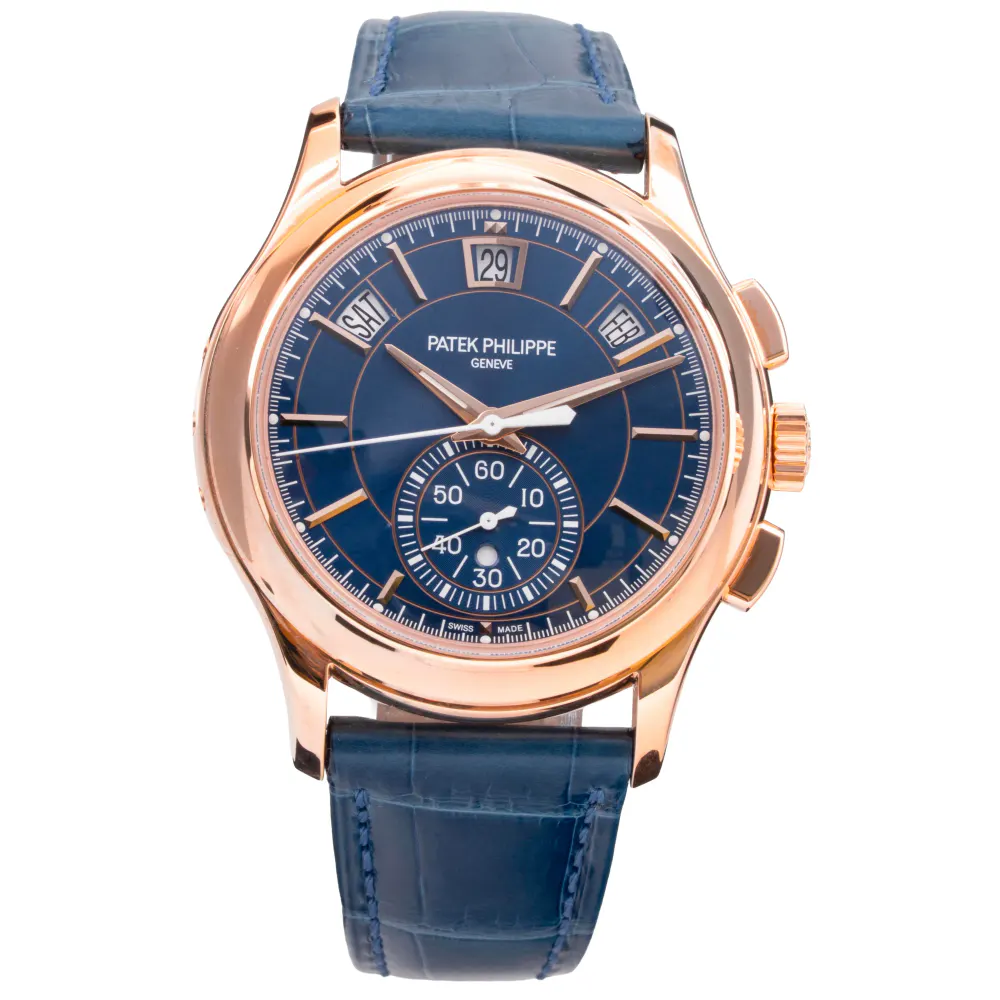 Patek Philippe Complications 5905R-010 — 2025 — Excellent in Blue – Pre-owned watches
