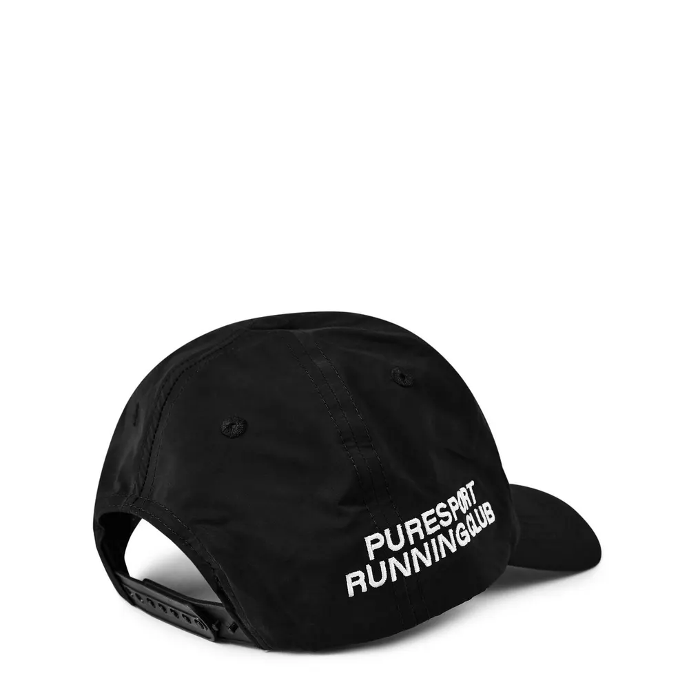 Puresport Running Club Baseball Cap in Black, additional product view 2