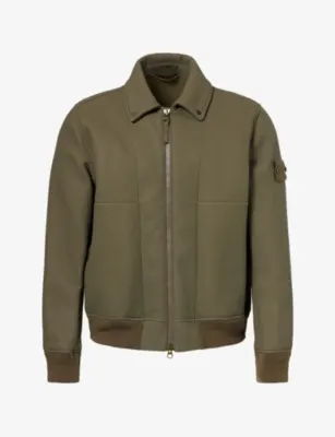 STONE ISLAND Ghost Rubberised Leather Jacket