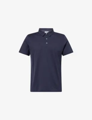 SUNSPEL Short-Sleeve Cotton-Jersey Polo Shirt