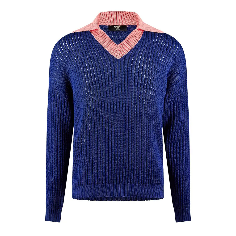 Fendi Men's V-Neck Jumper