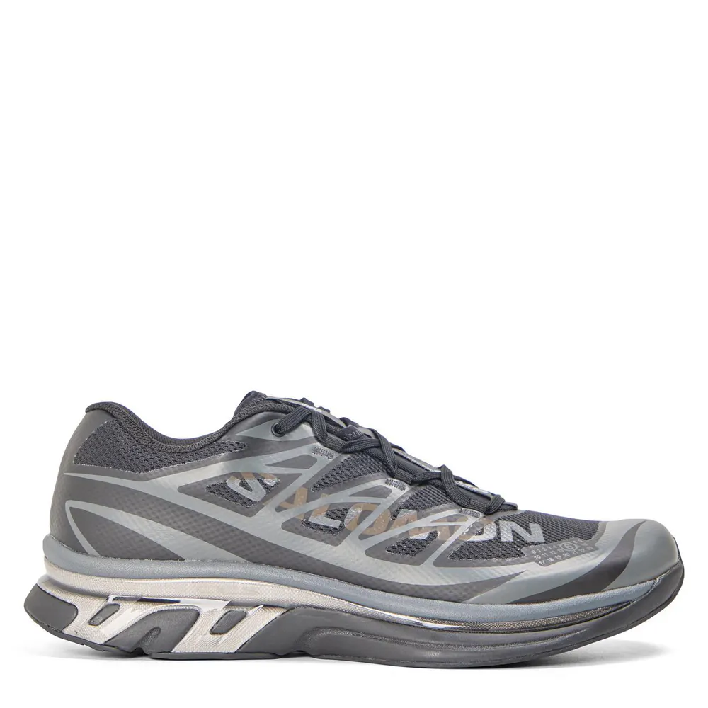 MM6 Maison Margiela Mens x Salomon XT Shoes in Black/Silver – Footwear