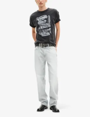 THE KOOPLES Graphic-Print Short-Sleeve Cotton T-Shirt detail 2