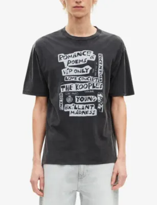 THE KOOPLES Graphic-Print Short-Sleeve Cotton T-Shirt detail 3