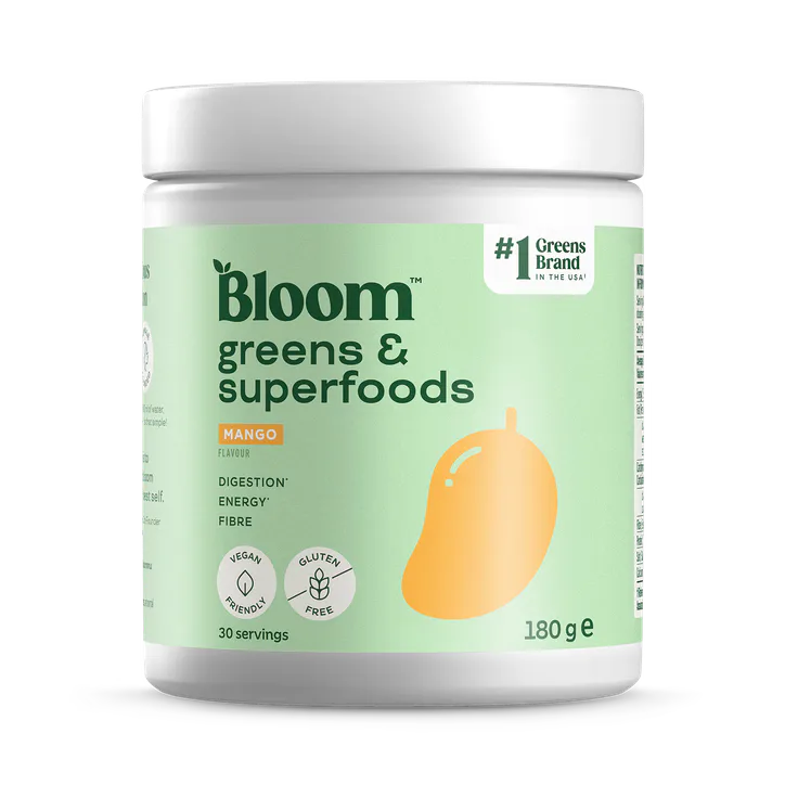 Bloom Greens & Superfoods Mango 180g