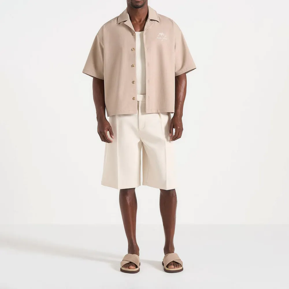 Maniere De Voir Mens Alexis Cote dAzur Boxy Shirt detail 3
