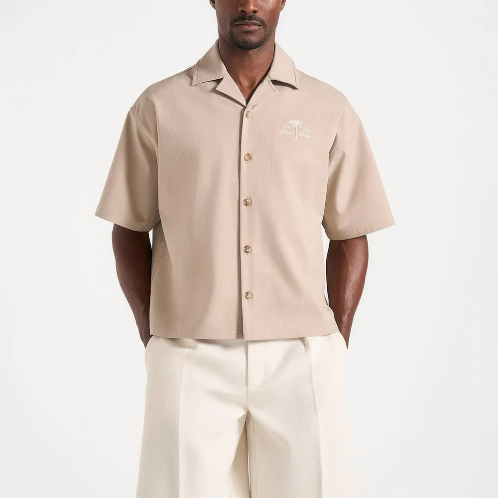 Maniere De Voir Mens Alexis Cote dAzur Boxy Shirt