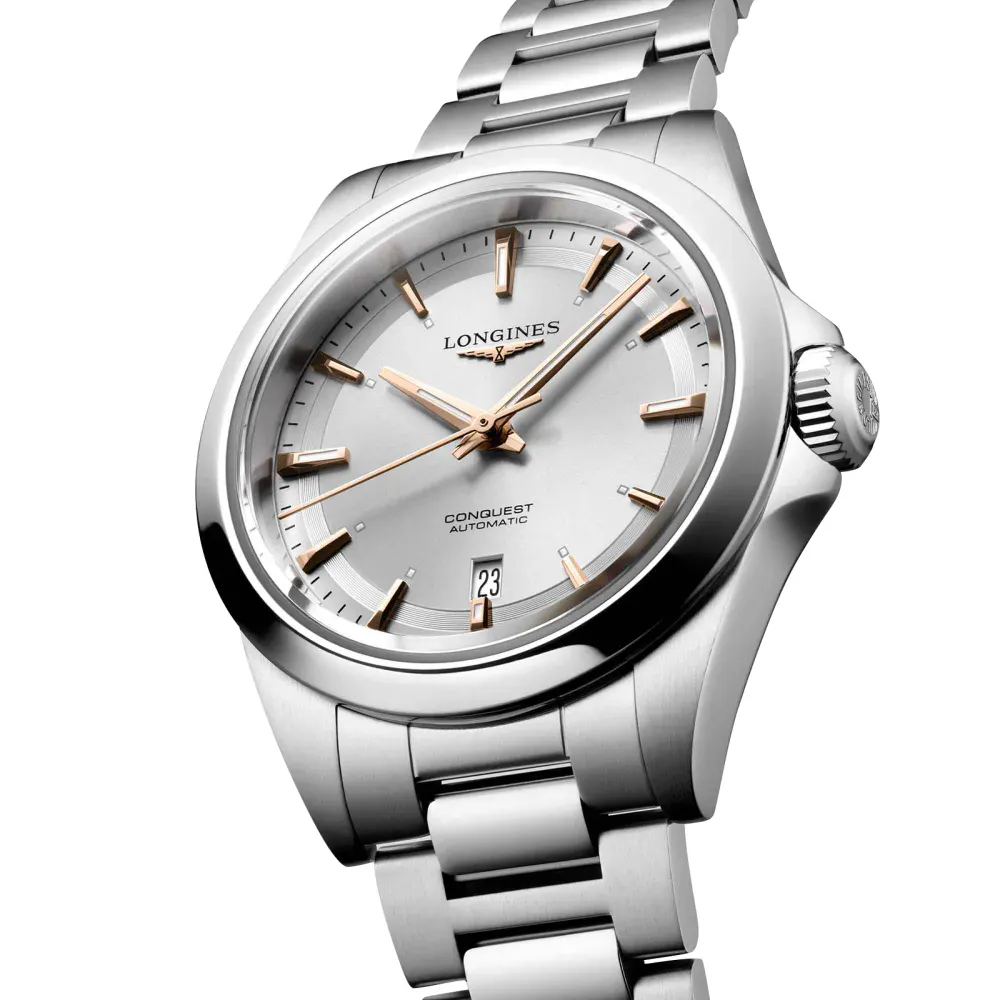 Longines Conquest 30mm Ladies Watch Silver in Silver, additional product view 2