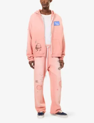 PALY HOLLYWOOD Alta Cienega Zip-Up Cotton Hoody - XS/S detail 2