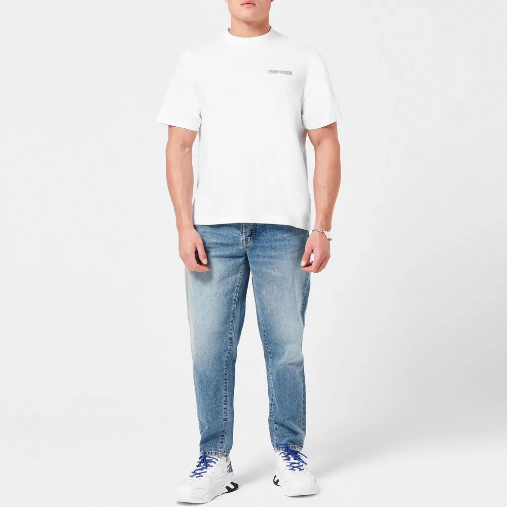 Marcelo Burlon Cross Over T-Shirt in White 0110, additional product view 2