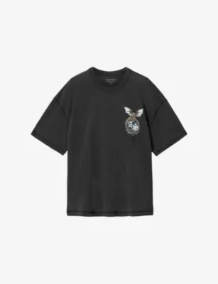 ALLSAINTS Wyvern Graphic-Print Cotton T-Shirt