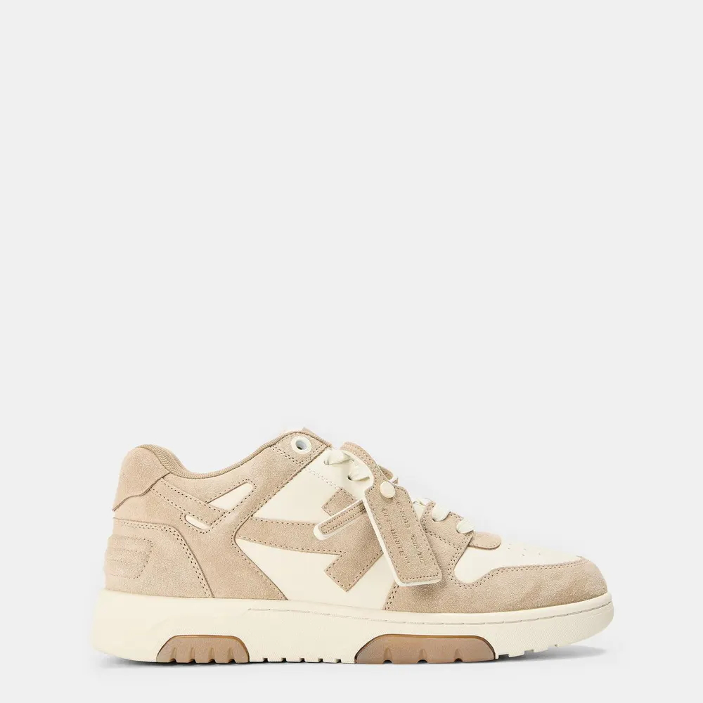Off White Men's Out Of Office Suede Low-Top Trainers