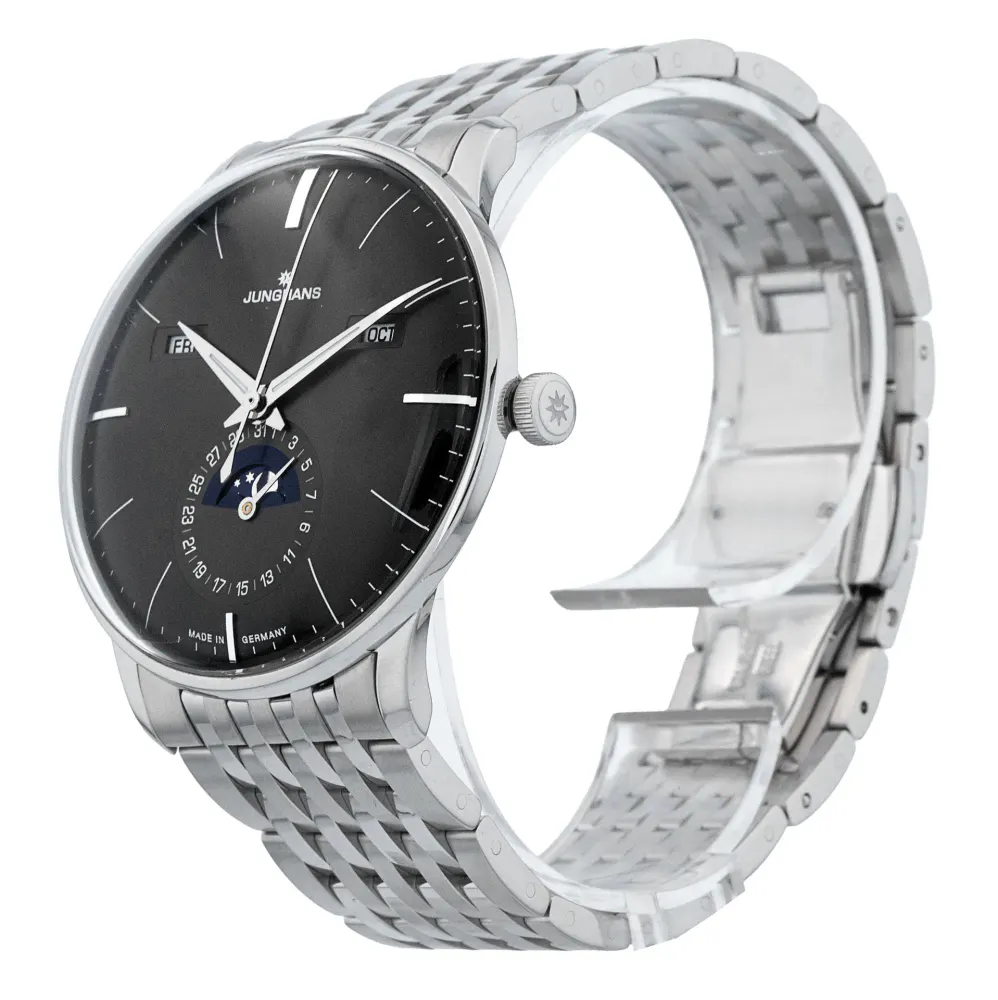 Junghans Meister Kalender 027/4505.45 — 2015 — Fair in Grey Baton, additional product view 2