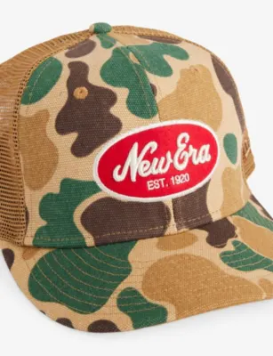 NEW ERA Duck Camo Mesh-Panel Cotton Trucker Cap - S/M detail 3