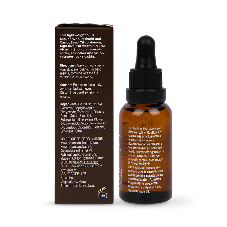 Vitaskin Vitamin A Intense Cell Renewal Oil, additional product view 2