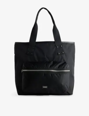SACAI Pocket Large Woven Tote Bag in BLACK – Mens | Tote bags