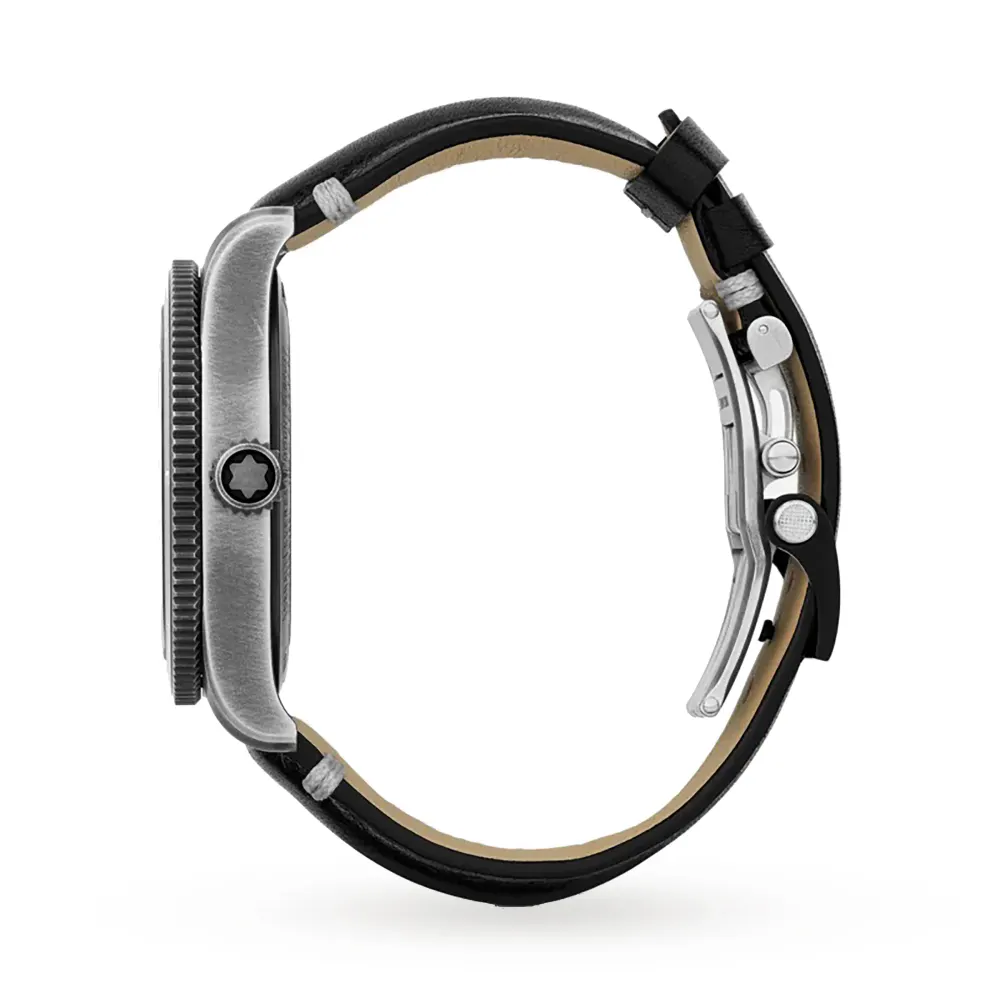 MontBlanc 1858 Geosphere UltraBlack Limited Edition Mens Watch in Black, additional product view 2