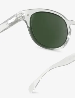 IZIPIZI #C Crystal Square-Frame Acetate Reading Sunglasses, additional product view 3