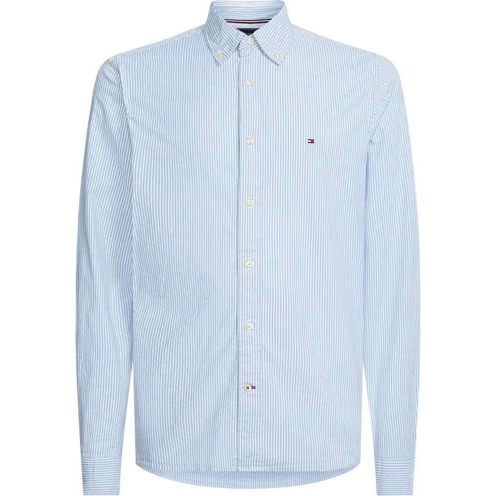 Tommy Hilfiger CORE 1985 FLEX OXFORD STRIPE SHIRT