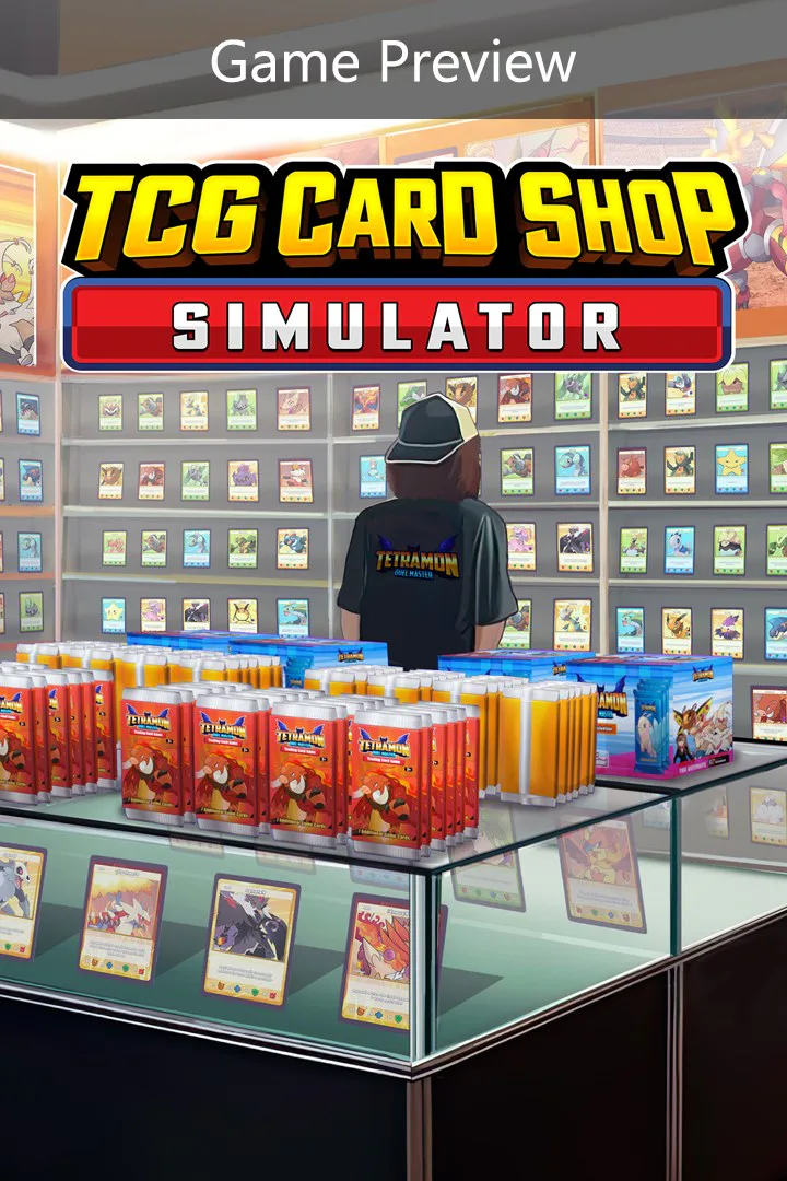 OPNeon Games Sdn Bhd TCG Card Shop Simulator in Digital – Xbox console games · Simulation