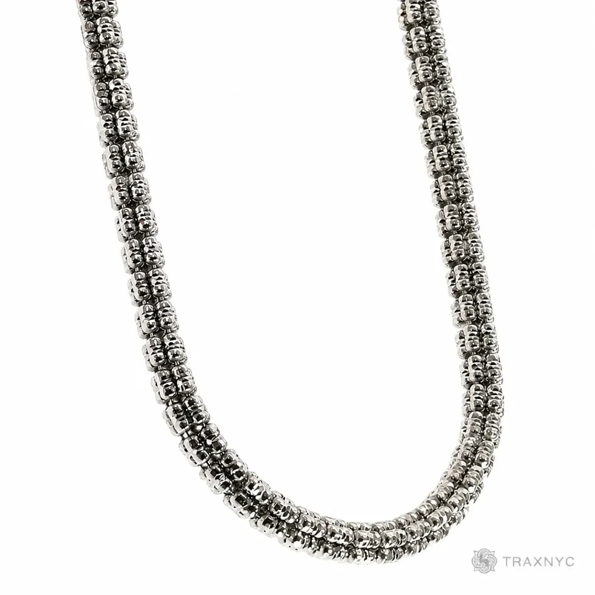 JALGAS - SKYLINE JEWELRY .925 Silver Iced Link Chain 5mm 70100 in 18 Inches – Chain