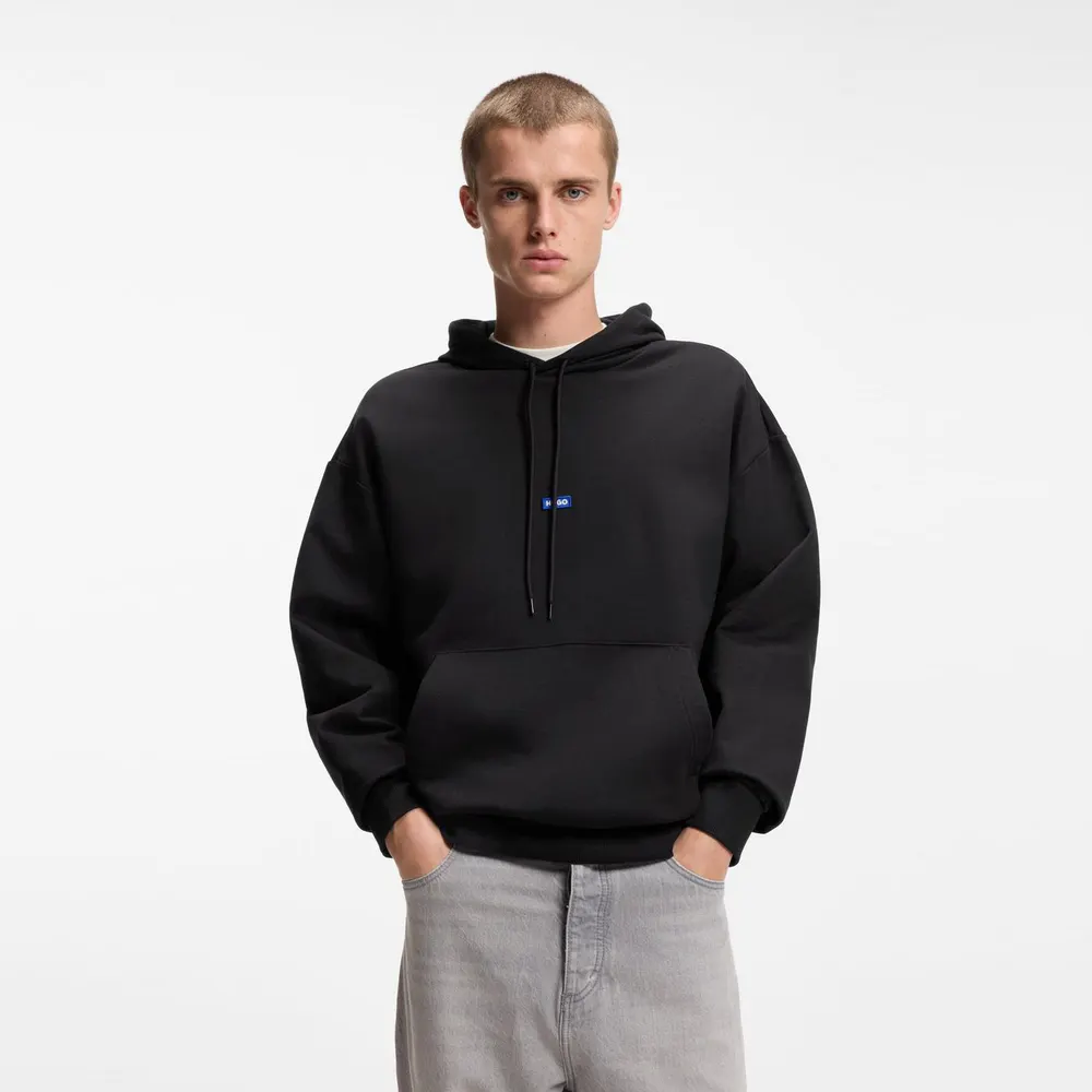 Hugo Mens HUGO Long Sleeve Hoodie with Logo Detail (Nalonso) detail 2