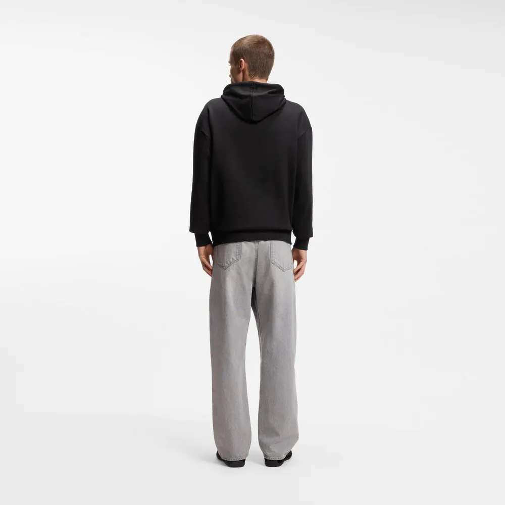 Hugo Mens HUGO Long Sleeve Hoodie with Logo Detail (Nalonso) detail 3
