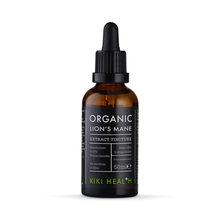 KIKI HEALTH Organic Lion's Mane Extract Tincture - 50ml