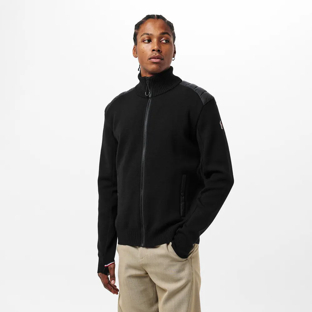 Moncler Grenoble Men's MonclerG Zip-Through Knitted Top detail 3