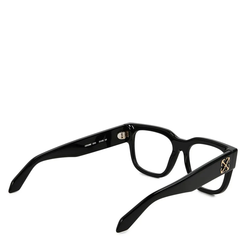 Off White Off Eyewear Style 8C 99 in Black, additional product view 2