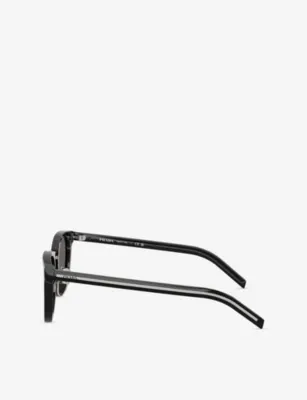 PRADA PR C01SD Round-Frame Acetate Sunglasses detail 3