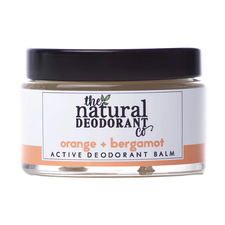 Natural Deodorant Co. The Natural Deodorant Co Active Deodorant Balm Orange & Bergamot 55g