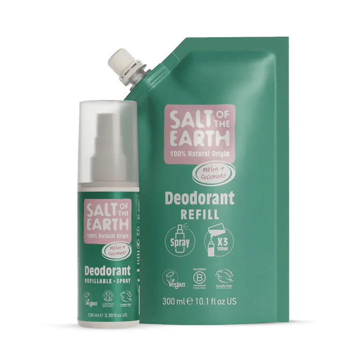 Salt of the Earth Melon & Cucumber Spray Refill Pouch
