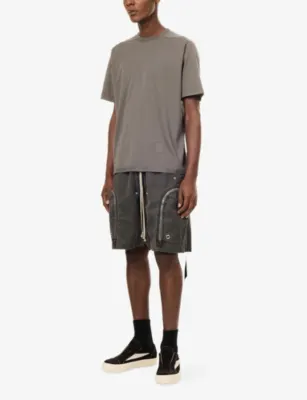RICK OWENS DRKSHDW DRKSHDW Brad Cotton-Jersey T-Shirt detail 2
